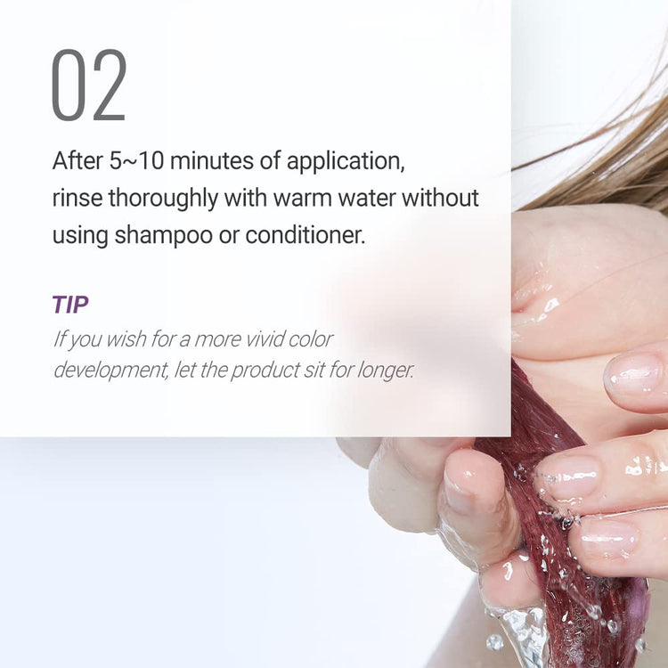 ETUDE Two Tone Hair Color Treatment: Pastel Violet