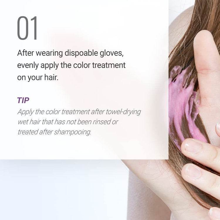 ETUDE Two Tone Hair Color Treatment: Spicy Red