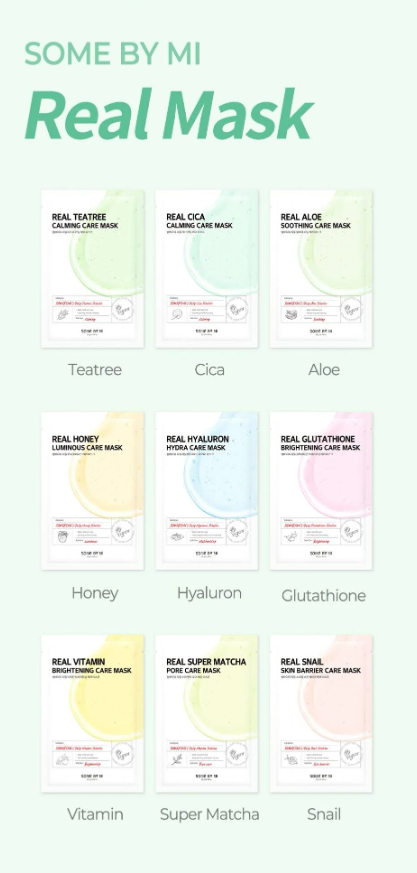 [Some By Mi] Real Aloe Soothing Care Mask